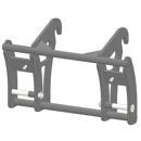 Interface pour télescopique JCB ETROIT/FAUCHEUX GRIS adaptable