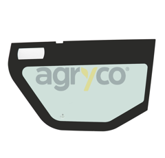 Vitre cabine pour téléscopique MANITOU 225233 adaptable