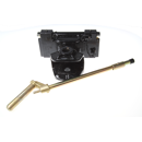 Zugmaul manuell,W= 320 S20, Ø 32 mm Bolzen, Schwarz - Sauermann