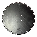 Disque crénelé Ø437x5 mm pour semoir SULKY/SKY 680286 adaptable - Blacksteel©