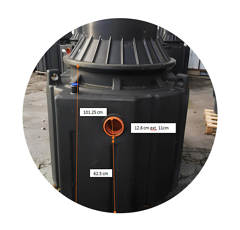 Séparateur Hydrocarbures 6 L/s - 5 mg/l