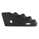 Couteau gauche pour autochargeuse PEECON 3001581 adaptable - Blacksteel©