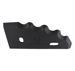 Couteau gauche pour autochargeuse PEECON 3001581 adaptable - Blacksteel©