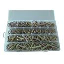 Coffret assortiment de 120 goupilles clips