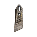 Soc de cultivateur Gauche avec plaquettes carbure et rechargement AMAZONE 78708677 adaptable