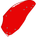 Streichblech-Hinterteil - links KK063271M Kverneland by Muzzi Industrie