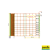Filet électrifié plus/moins double pointe 1,2 x 50 m  - PATURA
