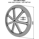 Packerring Ø 900 x 100 mm Nachbau  