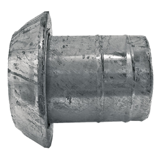 Raccord mâle entrée Ø 200 mm sortie Ø 216 mm embout adaptable