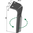 Kreiseleggenzinken - links 3377023N Lemken Nachbau