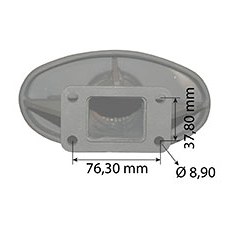 Tube d'échappement RENAULT adaptable 7700018114 - 770001811 - 7700018556