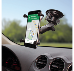 Support à ventouse pour téléphone avec bras standard | RAM