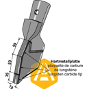 Soc à échange rapide carbure pour pour BOURGAULT série 200 adaptable