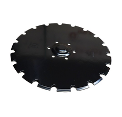 Disque crénelé Ø415x5 mm pour semoir SULKY/SKY 680197 adaptable - Blacksteel©