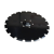 Disque crénelé Ø415x5 mm pour semoir SULKY/SKY 680197 adaptable - Blacksteel©
