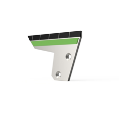 Aileron Gauche de contre-sep carbure et rechargement pour charrue DEMBLON 227 adaptable