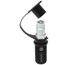 Poignée négative KENNFIXX M22 x 1,5 mmn pour coupleur - noir adaptable