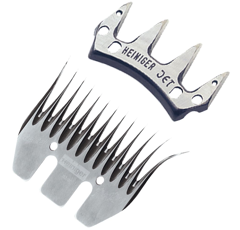 Jeu de peignes 13 et 4 dents spécial merinos pour tondeuse HEINIGER