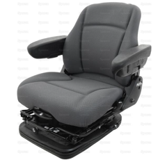 Siège à suspension pneumatique tissu