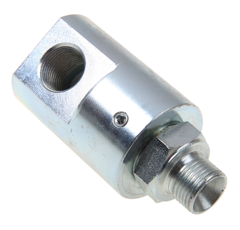 Winkeldrehverschraubung IG 3/8"-AG 3/8"Betriebsdruck max. 400 bar