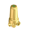 Filtre tronçon 40 mailles laiton 150 L/min