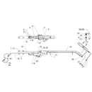 Pivot pour charrue LEMKEN D30x240 4229550 origine