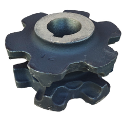 Noix étoilée 6 dents pour STRAUTMANN 22003400 adaptable