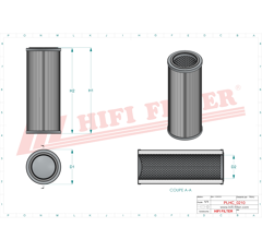 Filtre hydraulique adaptable HIFI FILTER SH138