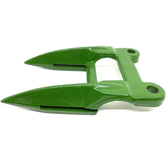 Doigt double pour barre de coupe JOHN DEERE Z11228 adaptable - BlackSteel©