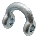 Manille 45 x 48 mm pour broyeur MÜTHING adaptable