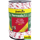 Corde tornado xl 200 - 500 m blanc / rouge - PATURA