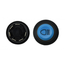 Bouton poussoir bleu "feu" pour tracteur CASE IH adaptable