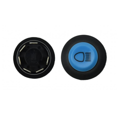 Bouton poussoir bleu "feu" pour tracteur CASE IH adaptable