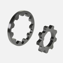 Kit pignons pompe de gavage pour tracteur JOHN DEERE AL68435 adaptable