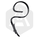 Dent 25 x 8 mm pour vibroculteur adaptable