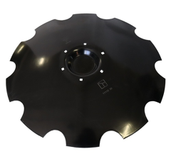 Disque crénelé ∅735x6 pour déchaumeur LEMKEN 34910017 adaptable - Blacksteel©