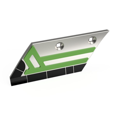 Soc de rasette Gauche avec carbure et rechargement LEMKEN 3363729 adaptable