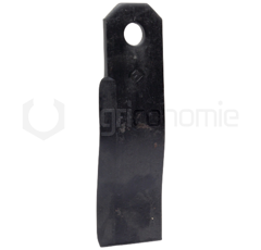 Couteau droit pour broyeur SCHMIDT 139197-8 adaptable
