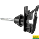 Lot de 25 isolateurs avec filetage à bois pour cordes et rubans 40 mm - PATURA