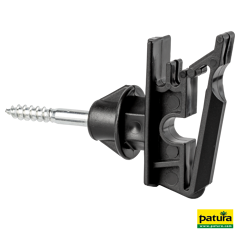 Lot de 25 isolateurs avec filetage à bois pour cordes et rubans 40 mm - PATURA