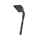 Dent de herse rotative Gauche 3 plaquettes carbure triangulaires LEMKEN 3377013 adaptable