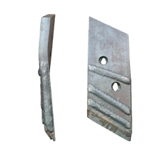 Pointe Droite carbure et rechargement pour charrue OVERUM 84060 adaptable