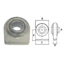 Rotule à souder Ø 20 mm pour tracteur adaptable