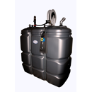 Cuve stockage 1500 L PEHD huile avec pompe 5:1 - RENSON