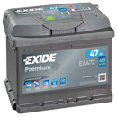 Batterie 12 V 47 AH EA472 Exide
