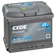 Batterie 12 V 47 AH EA472 Exide