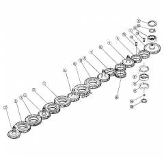 Pignon pour faucheuse KUHN 56202510 origine