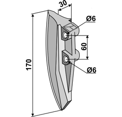 Säschar - 6716 - 30046050 -7141 | Monosem - Nachbau
