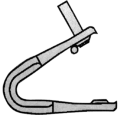 Verbinder U24BS 12 Klammerstangen L: 175 mm + 6 Klammerstäbe Breite 165 MM CRA