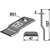Couteau pour faucheuse NEW HOLLAND 495.807 adaptable - Blacksteel©